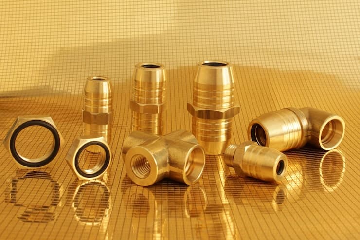 Brass Threaded Insert (Knurled)
