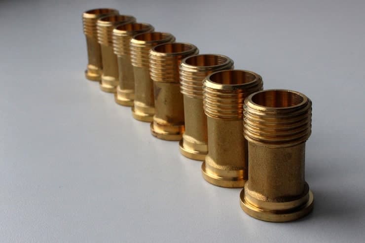 Brass P-Trap Component